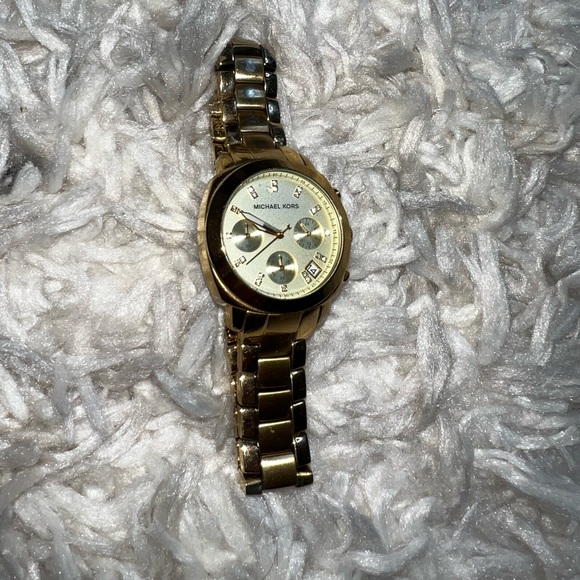 Michael Kors MK5123 Women’s Gold Stainless Steel Analog Dial Quartz Watch - Picture 6 of 6